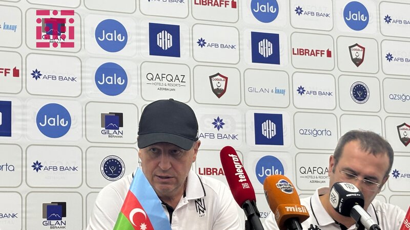 Yuri Vernidub: “Sabah” müraciət etsə, oyunun təxirə salınmasına loyal yanaşacağıq