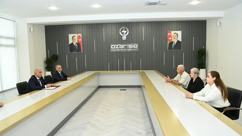 Vüqar Əhmədov Ağdamda vətəndaşları qəbul etdi