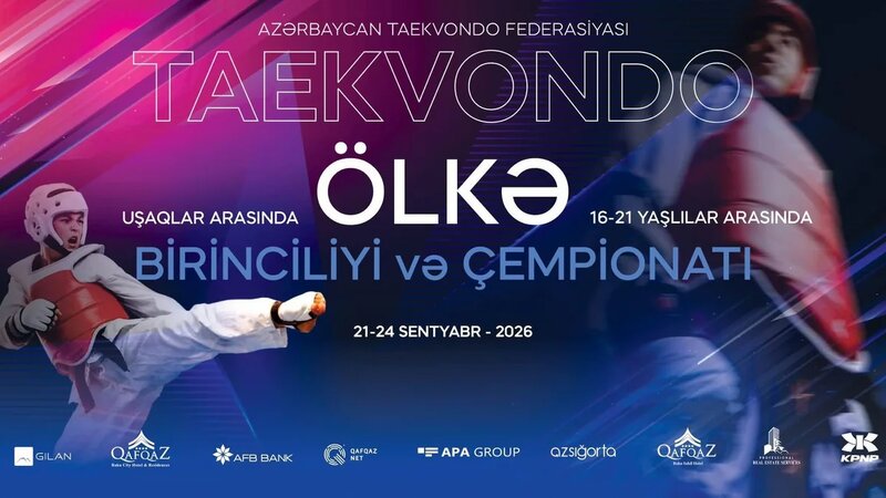 Bakıda taekvondo üzrə "Koreya Səfiri Kuboku" turniri keçiriləcək