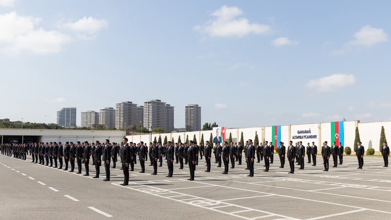 Vilayət Eyvazov xidmətə qəbul üçün növbəti sıra baxışı keçirdi -