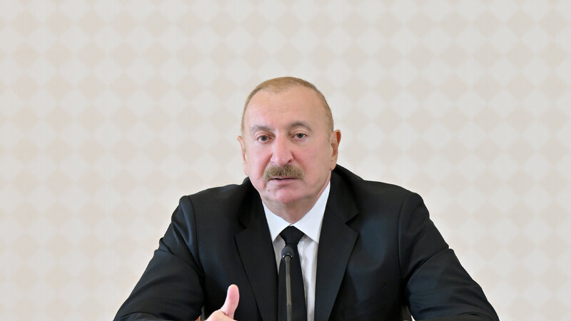 İlham Əliyev: Azərbaycanda qazlaşmanın səviyyəsi 96 faizə çatıb