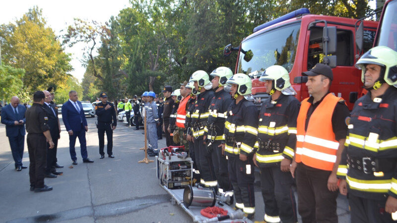 FHN-in Aran Regional Mərkəzi mülki müdafiə məşqi keçirdi