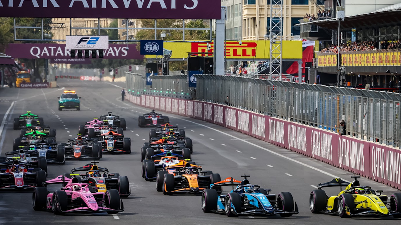 Formula 2 üzrə Azərbaycan Qran-prisində sərbəst yürüş başa çatdı - YENİLƏNDİ 