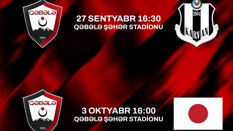 “Qəbələ” Yaponiya U-20 millisi ilə yoxlama matçı keçirəcək