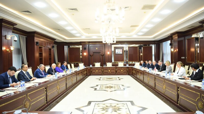 Milli Məclisdə Gürcüstan parlamentinin nümayəndələri görüş keçirilib