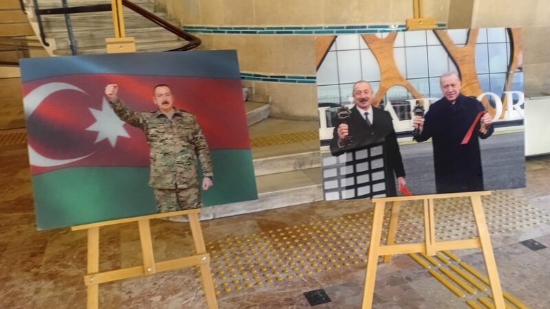 Türkiyədə 44 günlük Vətən müharibəsinə həsr olunmuş tədbir keçirildi - FOTO
