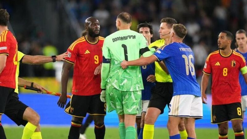 Millətlər Liqası: Lukaku və Donarumma arasında dava düşdü