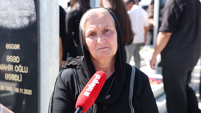 Şəhid anası: Ailənin tək övladı olsa da, hərb sənətini seçmişdi