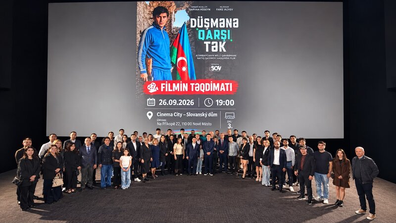 Praqada Natiq Qasımov haqqında film nümayiş olundu