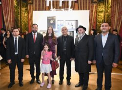 Leyla Əliyeva Romada "Harmoniya" sənədli filminin təqdimat mərasimində iştirak edib
