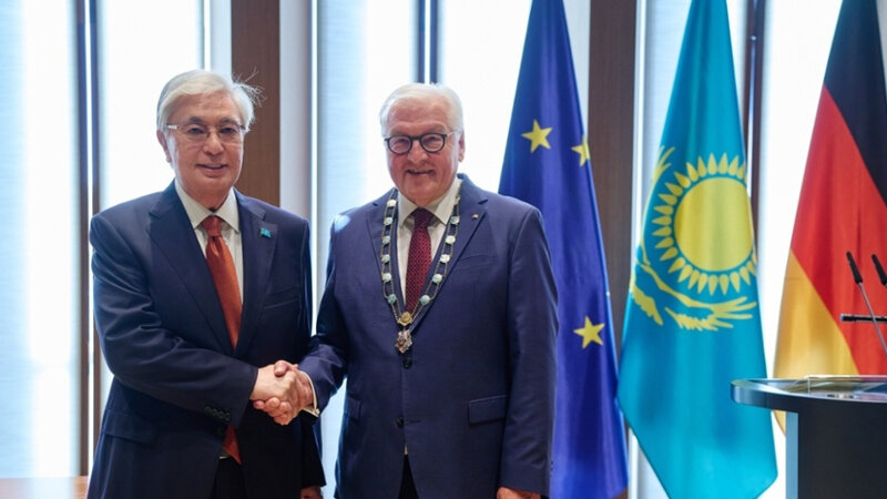 Qazaxıstan Prezidenti Almaniyaya səfər etdi