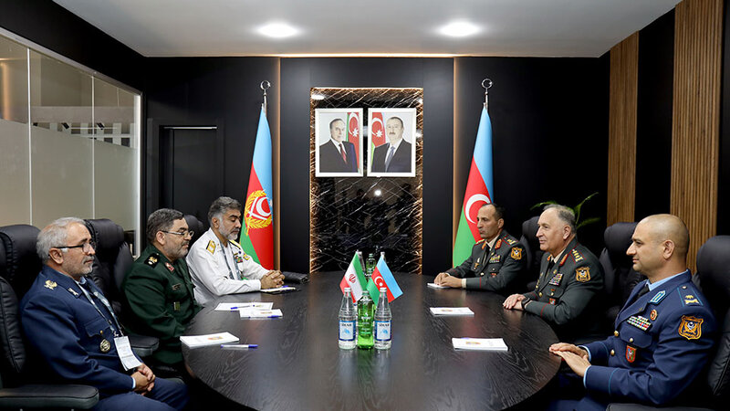 Azərbaycan və İran arasında hərbi sahədə əlaqələr müzakirə edildi