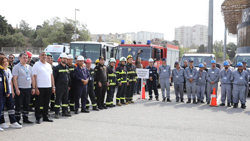 FHN-in Bakı Regional Mərkəzi mülki müdafiə məşqləri keçirdi