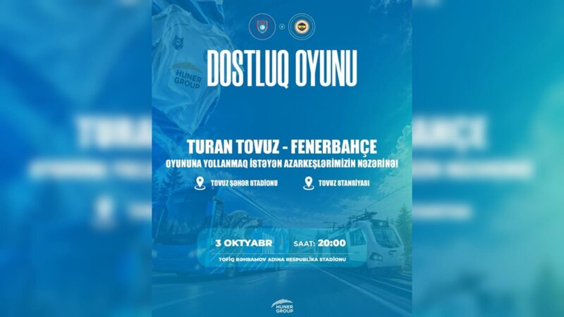 “Fənərbağça” ilə oyuna səfər pulsuz olacaq –