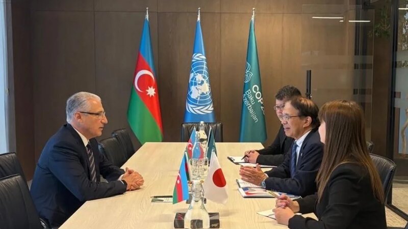Muxtar Babayev Yaponiyanın Azərbaycandakı səfiri ilə görüşdü