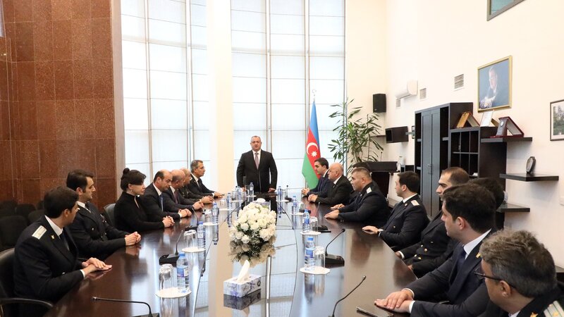 Suraxanıda Prokurorluq işçilərinin peşə bayramı qeyd olundu