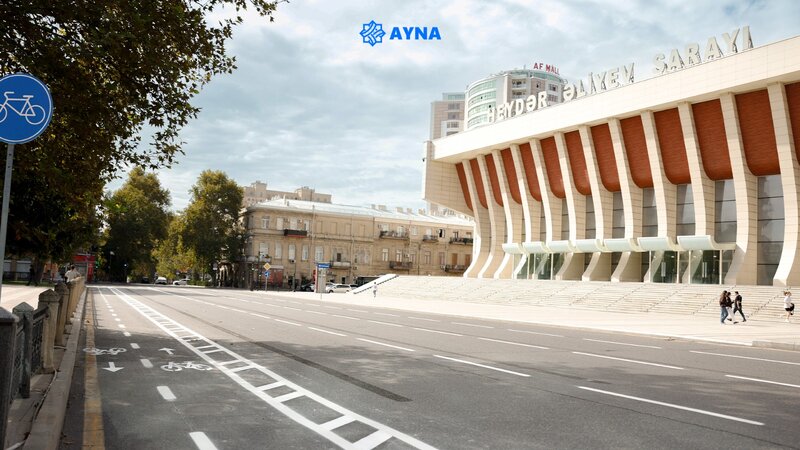 Bülbül prospektində yeni mikromobillik zolağı təşkil olunub