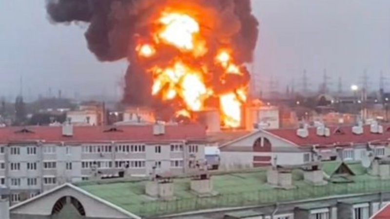 Ukrayna ordusu Belqorodda hərbi obyektləri məhv etdi