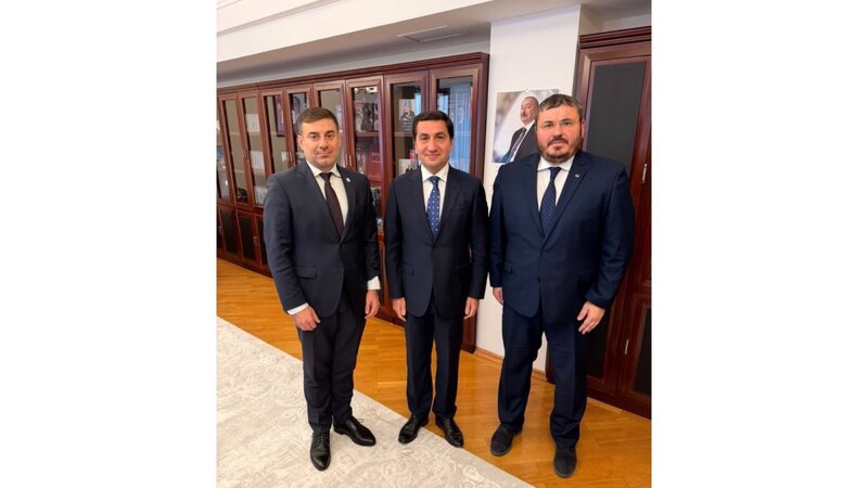 Hikmət Hacıyev Ukrayna Ombudsmanı ilə humanitar məsələlər müzakirə etdi