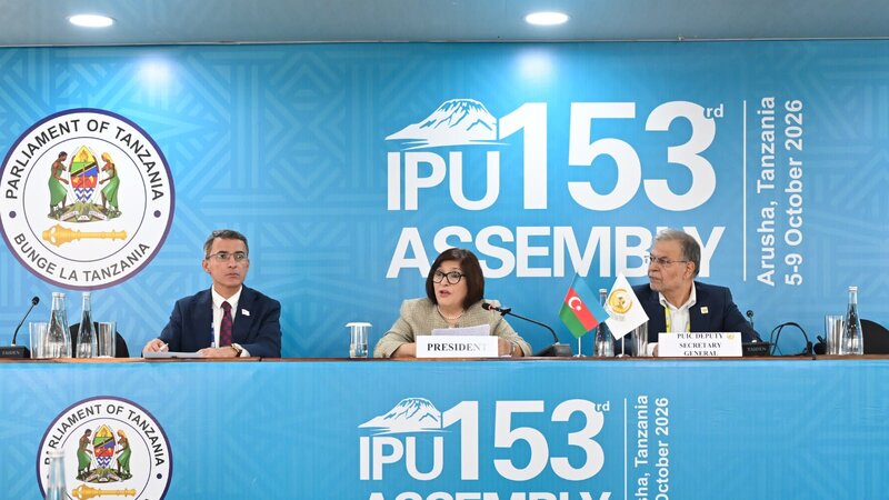 Sahibə Qafarova İƏT-in Parlament İttifaqının iclasında iştirak edib