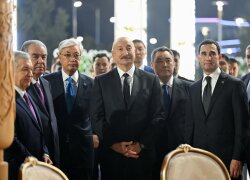 MDB ölkələri liderlərinin şərəfinə keçirilən rəsmi qəbulda Azərbaycan musiqisi səsləndirildi -