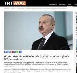 Türkiyə mediası Azərbaycan Prezidentinin Türkmənistana səfərini geniş işıqlandırdı