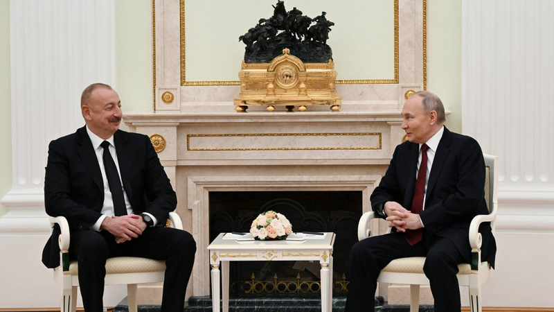 Putin İlham Əliyevlə görüşəcək