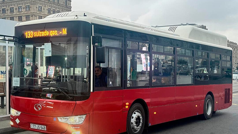 Binəqədidəki təmirə görə 133 və 170 nömrəli marşrutların sxemi dəyişdirilib