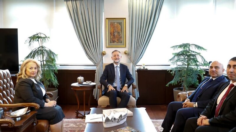 Rəşad Aslanov Türkiyə XİN rəhbərinin müavini ilə görüşüb