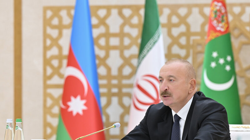 Azərbaycan Prezidenti: Mövcud tendensiya davam edərsə, Xəzərin dayazlaşmasının fəlakətli nəticələri ola bilər