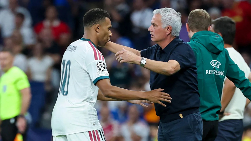 Joze Mourinyo ilə Kilian Mbappe arasında gərginlik yaşanıb