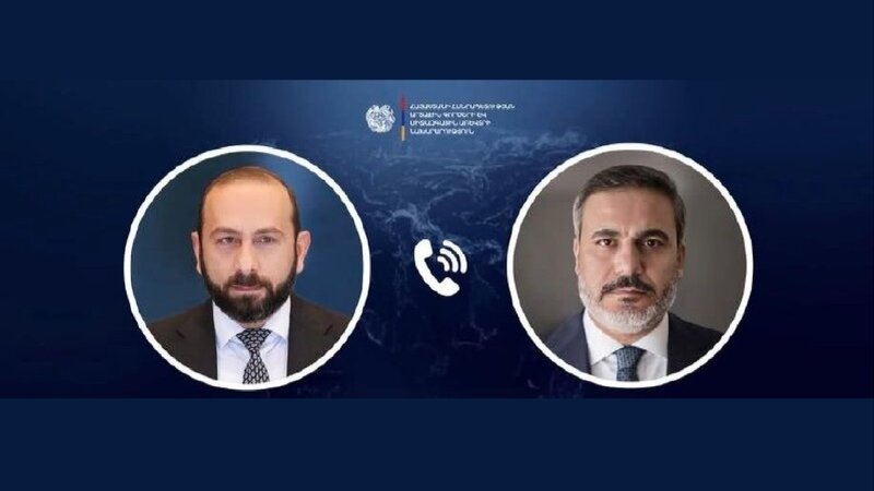 Ararat Mirzoyan Hakan Fidanla telefon danışığı apardı
