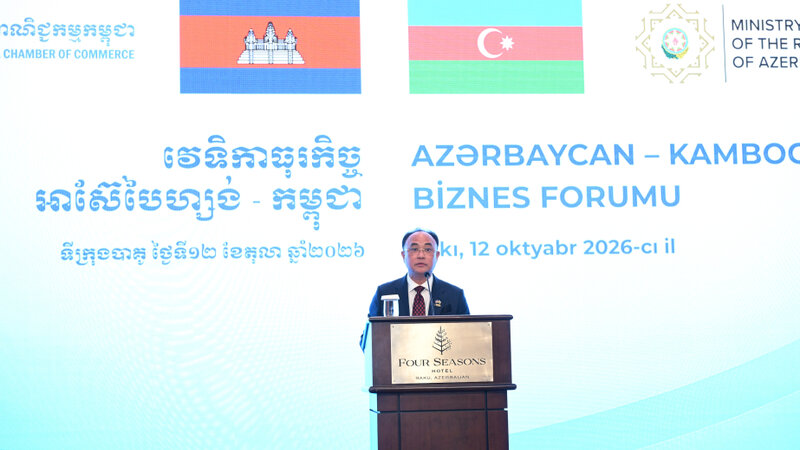 Kamboca Azərbaycanla 4 istiqamətdə əməkdaşlıq təklif etdi