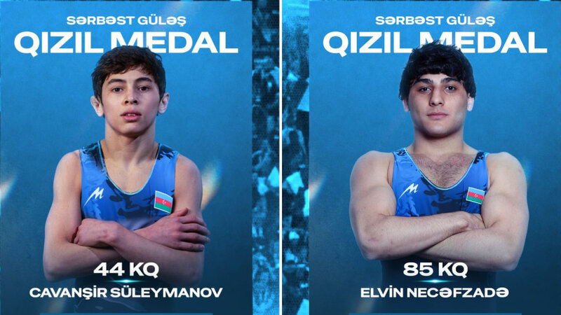 Azərbaycan güləşçiləri Rusiyada çempion oldular