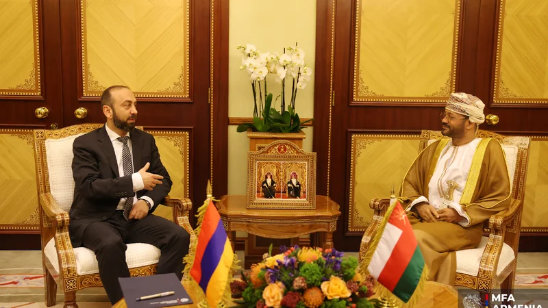 Ararat Mirzoyan omanlı həmkarı ilə regional vəziyyəti müzakirə etdi