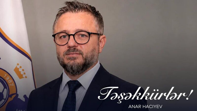 Anar Hacıyev "Qarabağ"dan ayrıldı