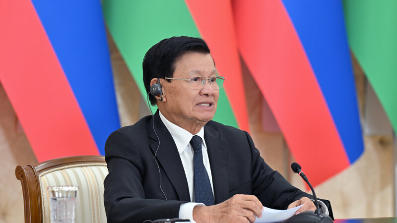 Laos Prezidenti: Ümid edirəm ki, gələcəkdə Azərbaycan investorları ölkəmizə daha çox sərmayə yatıracaqlar
