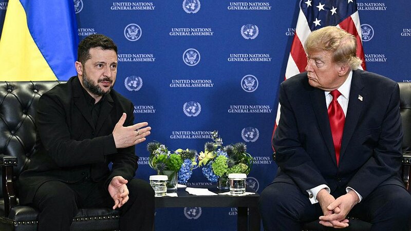 WSJ: Tramp və Zelenski arasında münasibətlər yenidən pisləşib