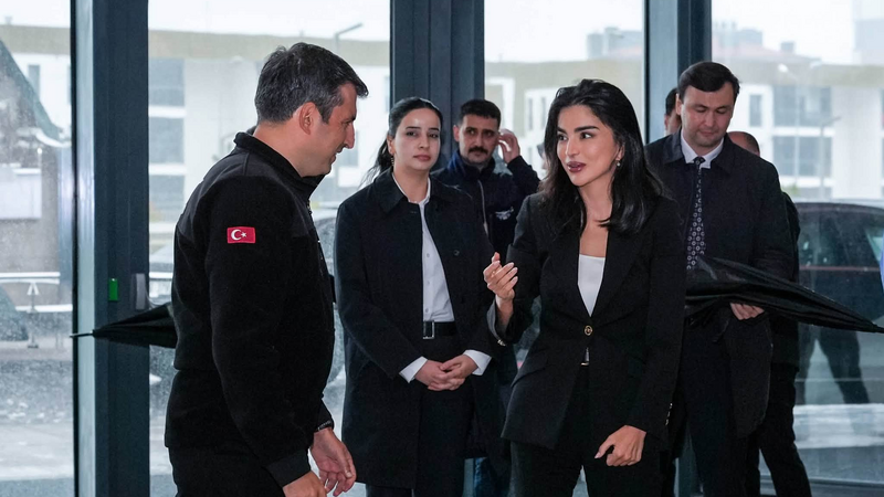 Səidə Mirziyoyeva Bayraktarla görüşdü