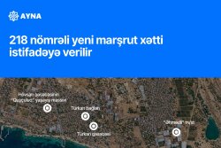 Bakıda yeni marşrut xətti istifadəyə veriləcək