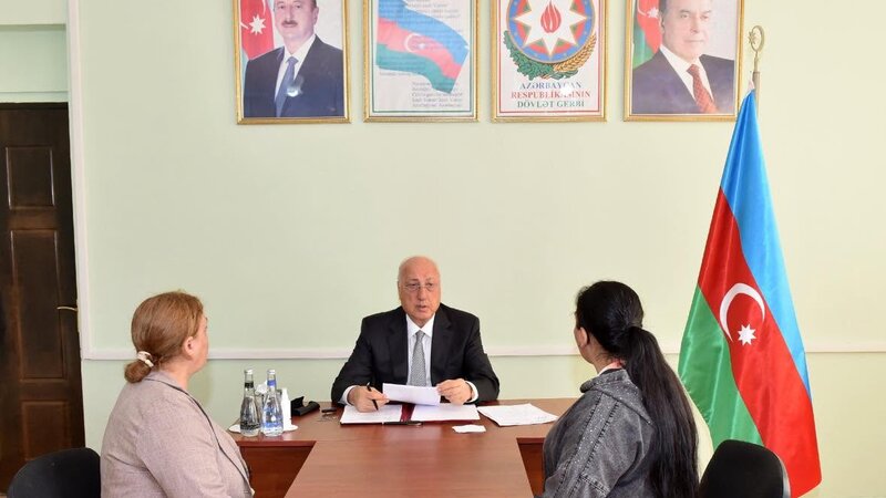 Zakir Fərəcov Sumqayıtda növbəti vətəndaş qəbulunu keçirdi -