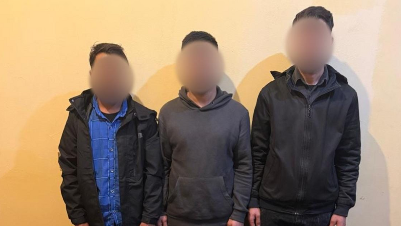Azərbaycandan Gürcüstana qanunsuz keçmək istəyən əcnəbilər saxlanıldı
