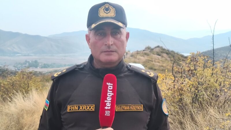 FHN rəsmisi: Minatəmizləmə əməliyyatları müasir texnika ilə aparılır