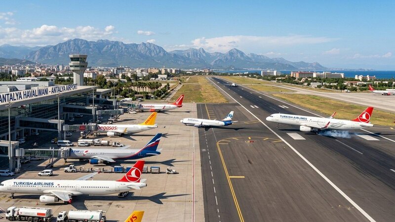 Türkiyədən Moskvaya uçan 5 təyyarə geri qaytarılıb