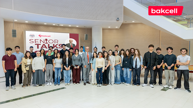 Bakcell-in baş icraçı direktoru ADA Universitetinin tələbələri ilə görüşdü