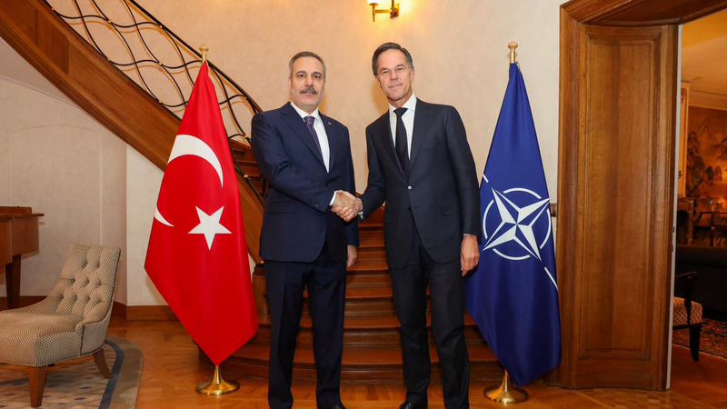 Hakan Fidan NATO baş katibi ilə görüşdü