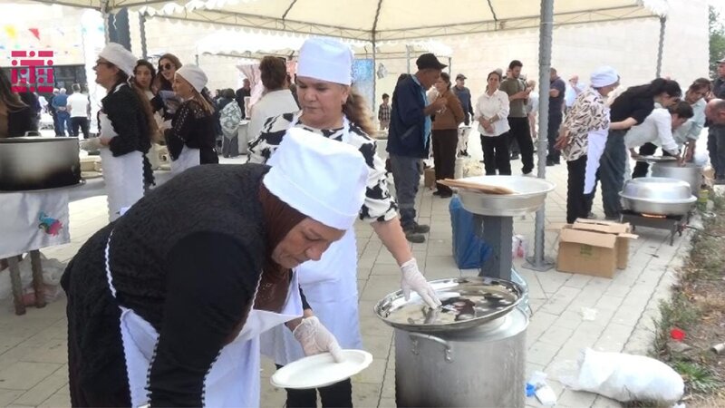 Zəngilan Şəhəri Günü çərçivəsində plov festivalı keçirilib