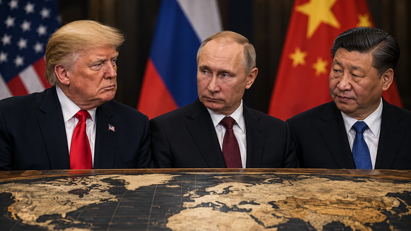 Tramp Putin və Si Cinpinlə yeni Yalta konfransı keçirmək istəyir