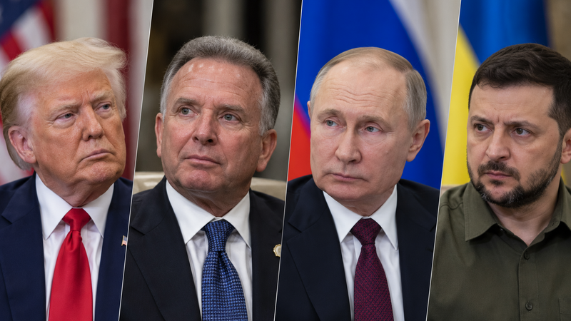Uitkoff Putinə Trampla Zelenskinin üçtərəfli görüşünü təklif edəcək