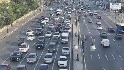 Bakının bu yollarında sıxlıq var -